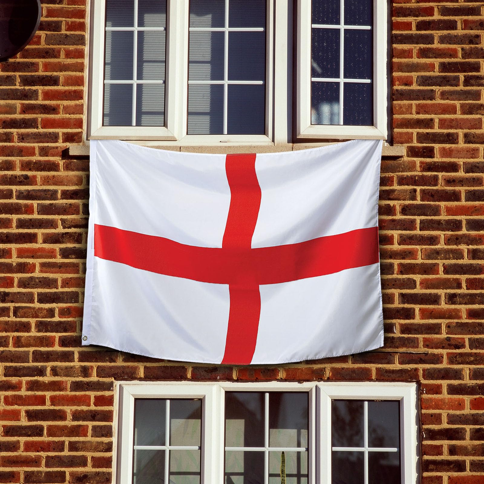 Große England-Flagge St. George’s – 76,2 X 50,8 Cm, Mit Bändern Zum Tragen