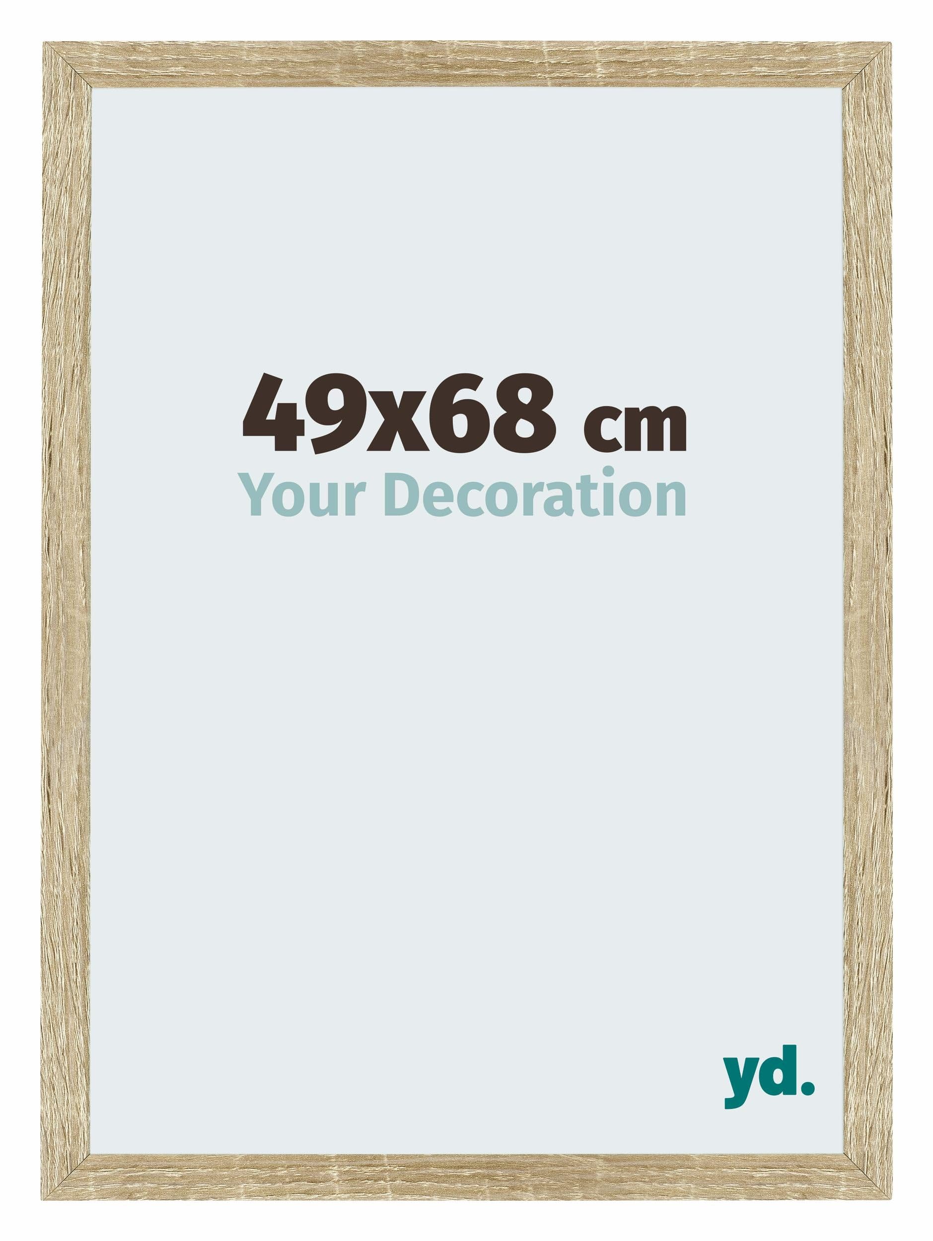 Your Decoration - Puzzle frame 49x68 - Sonoma Oak - Puzzle frame 500-1000 Pieces - MDF Photoframe - Mura โ image 1