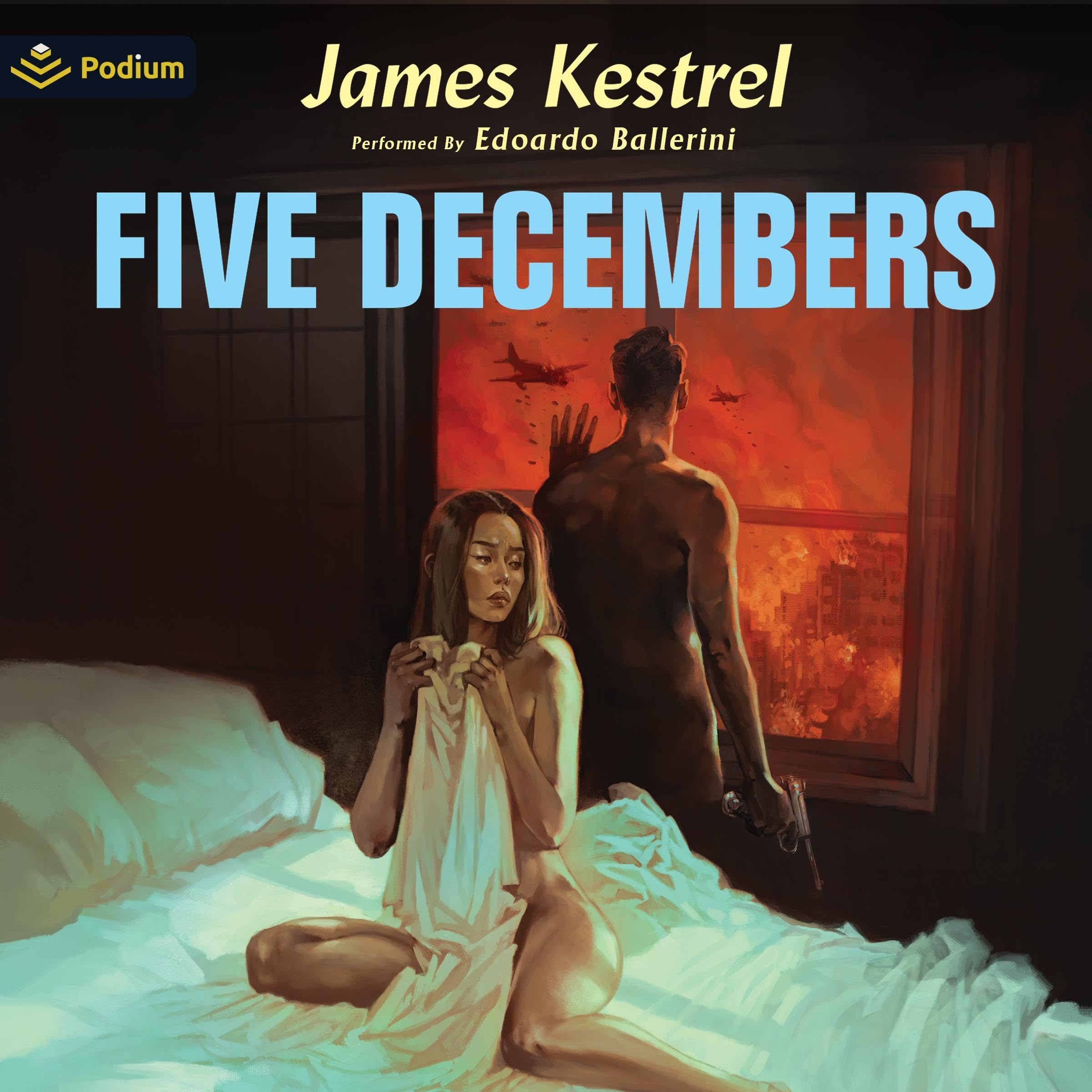 Cover art for Five Decembers