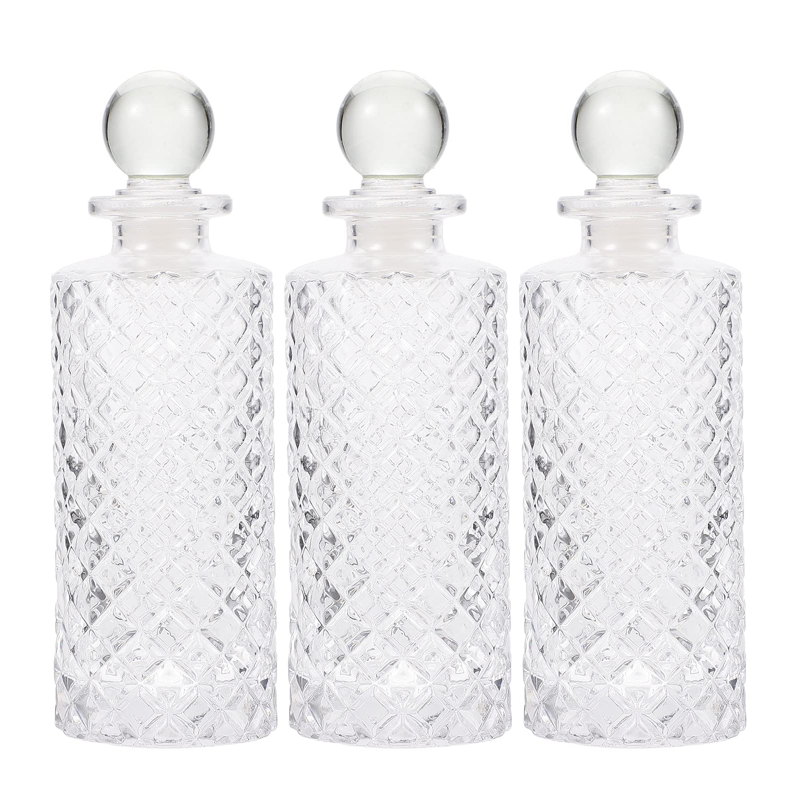 Botellas difusoras de vidrio de 150ml transparentes para ambientador casero