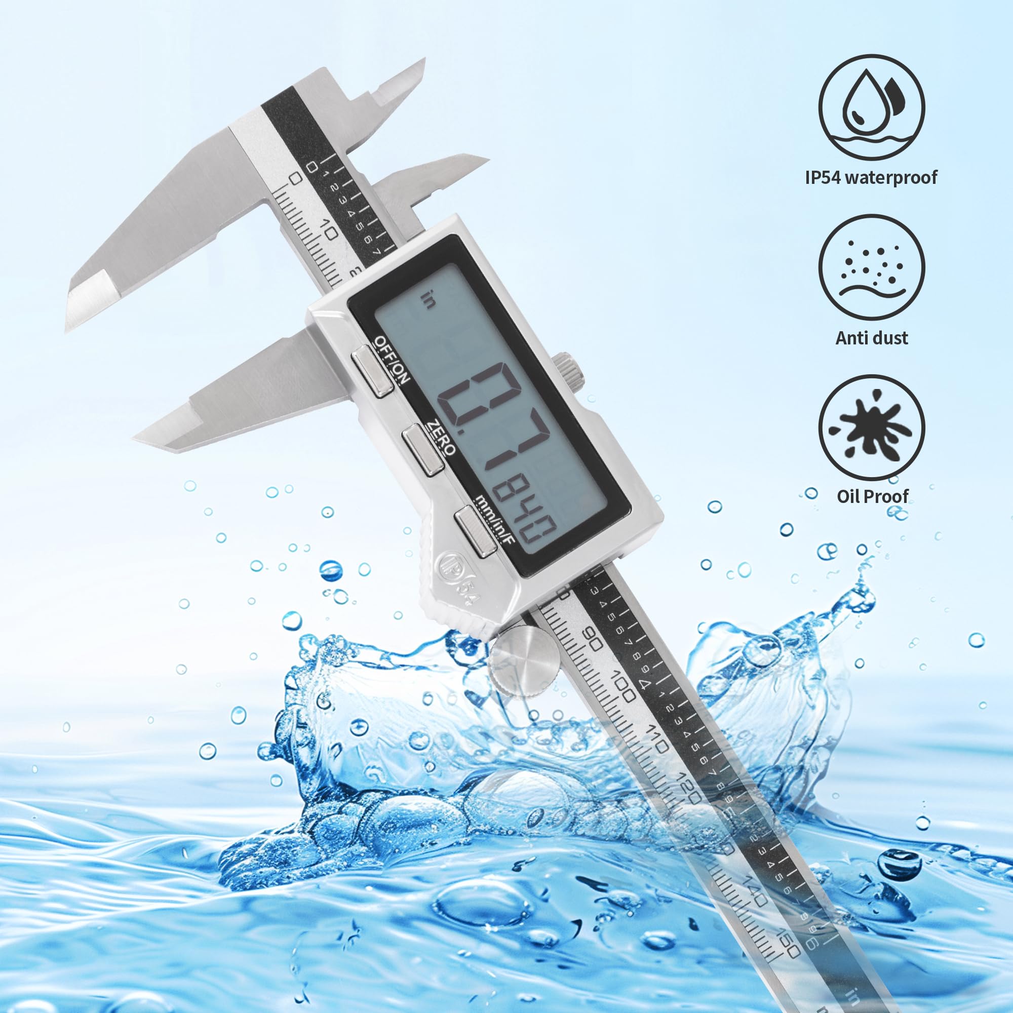 Digital Calipers - Stainless Steel Measurement Tool -2