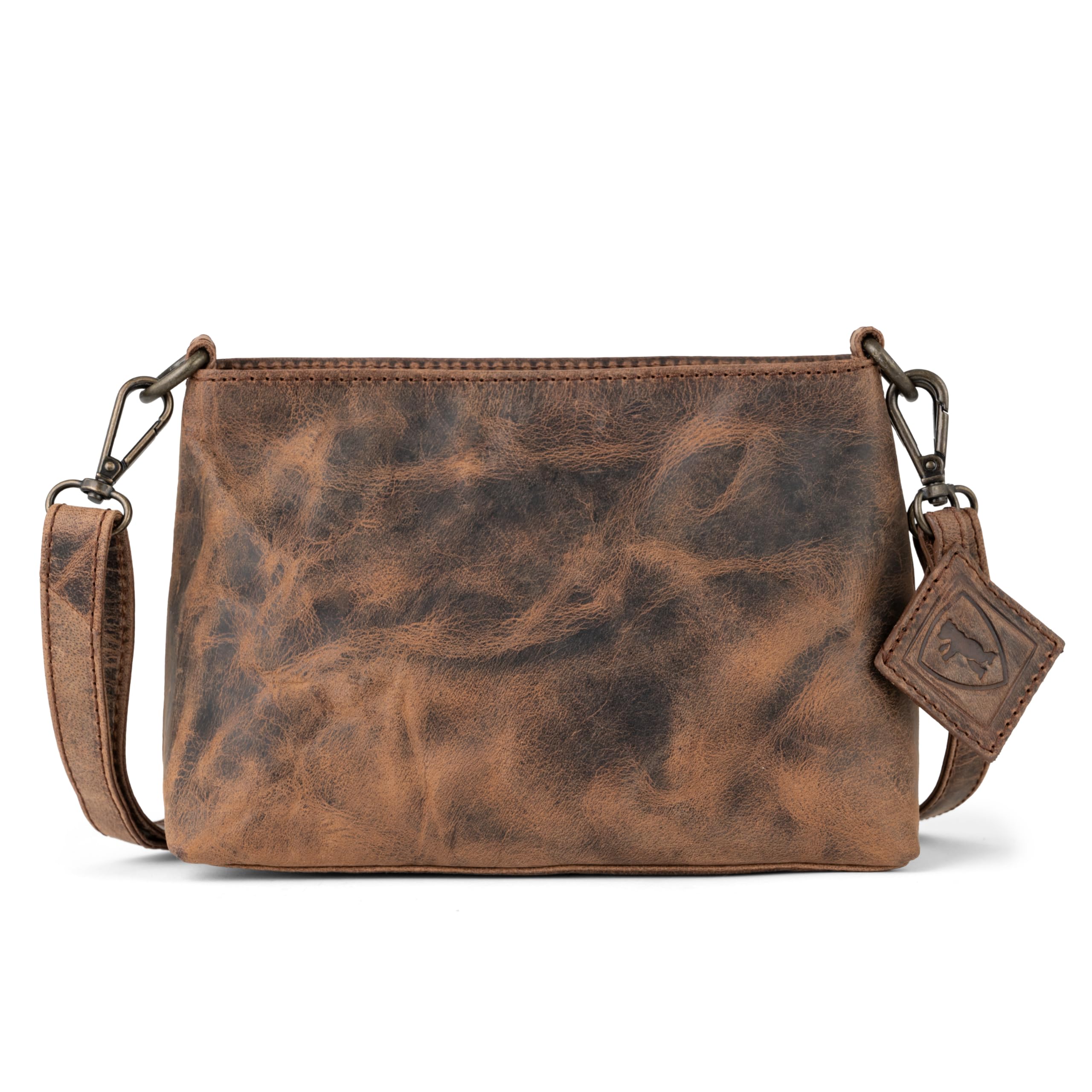 Berliner Bags Vintage Umhängetasche Marbella XS, Kleine Schultertasche Crossbody Bag aus Leder, Handtasche für Damen