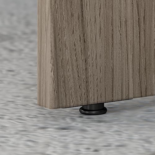 Miniatura 4 de Bush Business Furniture Studio C 42W Escritorio Retorno en nogal moderno