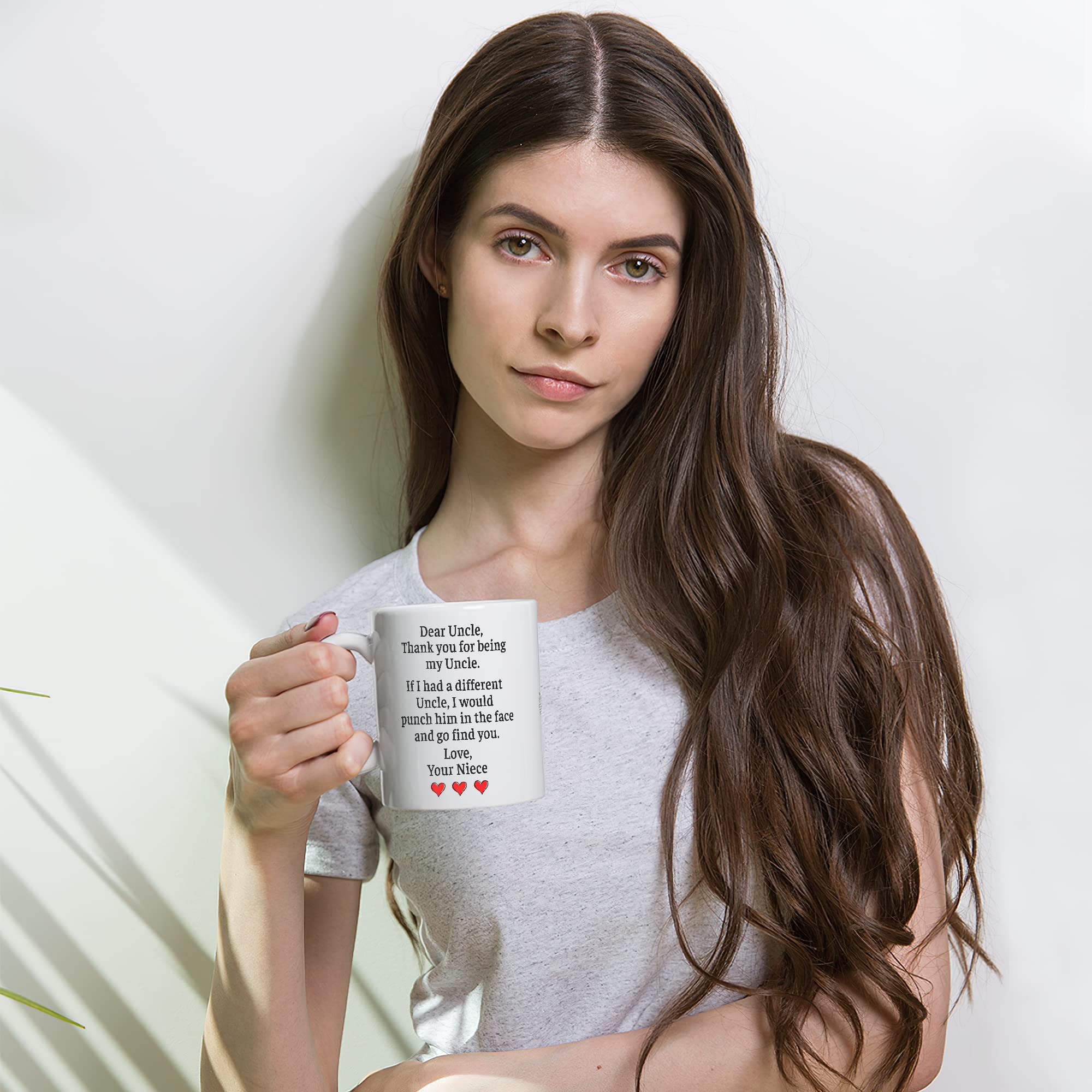 Amazon.com: Dear Uncle Thank You for Being My Uncle Mug, Worlds Best Uncle  Mug, Uncle Gifts From Niece, Birthday Gift, Valentine Gifts, Uncle Mugs  Coffee, Funny Coffee Mug, White Mug 11oz :