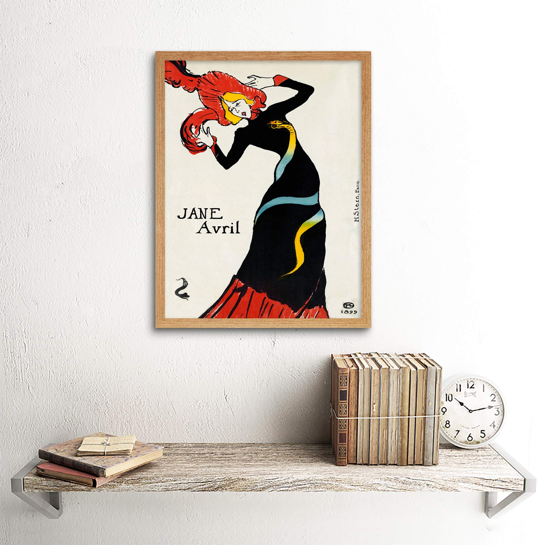 Amazon.com: Toulouse-Lautrec Can-can Dancer Jane Avril Art Print