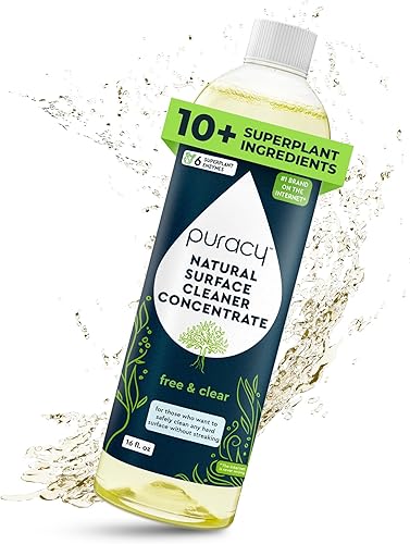 Miniatura 9 de Puracy Everyday Surface Cleaner - Paquetes concentrados para limpiar superficies, hace 32 onzas de limpiador natural multisuperficie sin rayas, sin