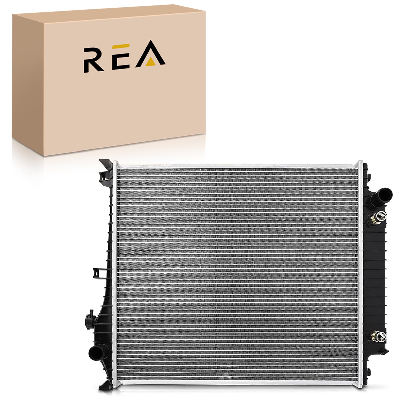 24 inch Engine Coolant Radiator Compatible with Ford Explorer 4.0L 4.6L 2006-2010, Explorer Sport Trac 4.0L 4.6L 2007-2010, Mercury Mountaineer 4.0L 4.6L 2007-2010, Auto Trans 6L248005AB