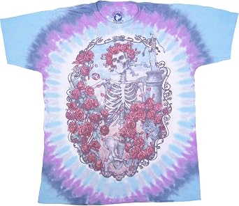 Liquid Blue Unisex Adult Grateful Dead Vintage 30th Anniversary Ss Tee