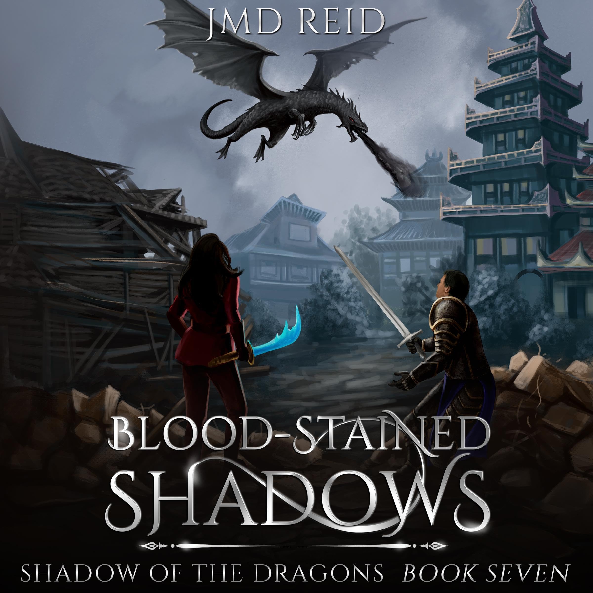 Cover art for Blood-Stained Shadows