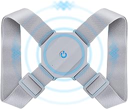 Mockery Smart Posture Corrector, Upper Back Brace with Vibration Intelligent Posture Reminder, Posture Trainer for Women Kids Men, Prevent Humpback, Help to Keep Right Posture to Develop a Good Habit