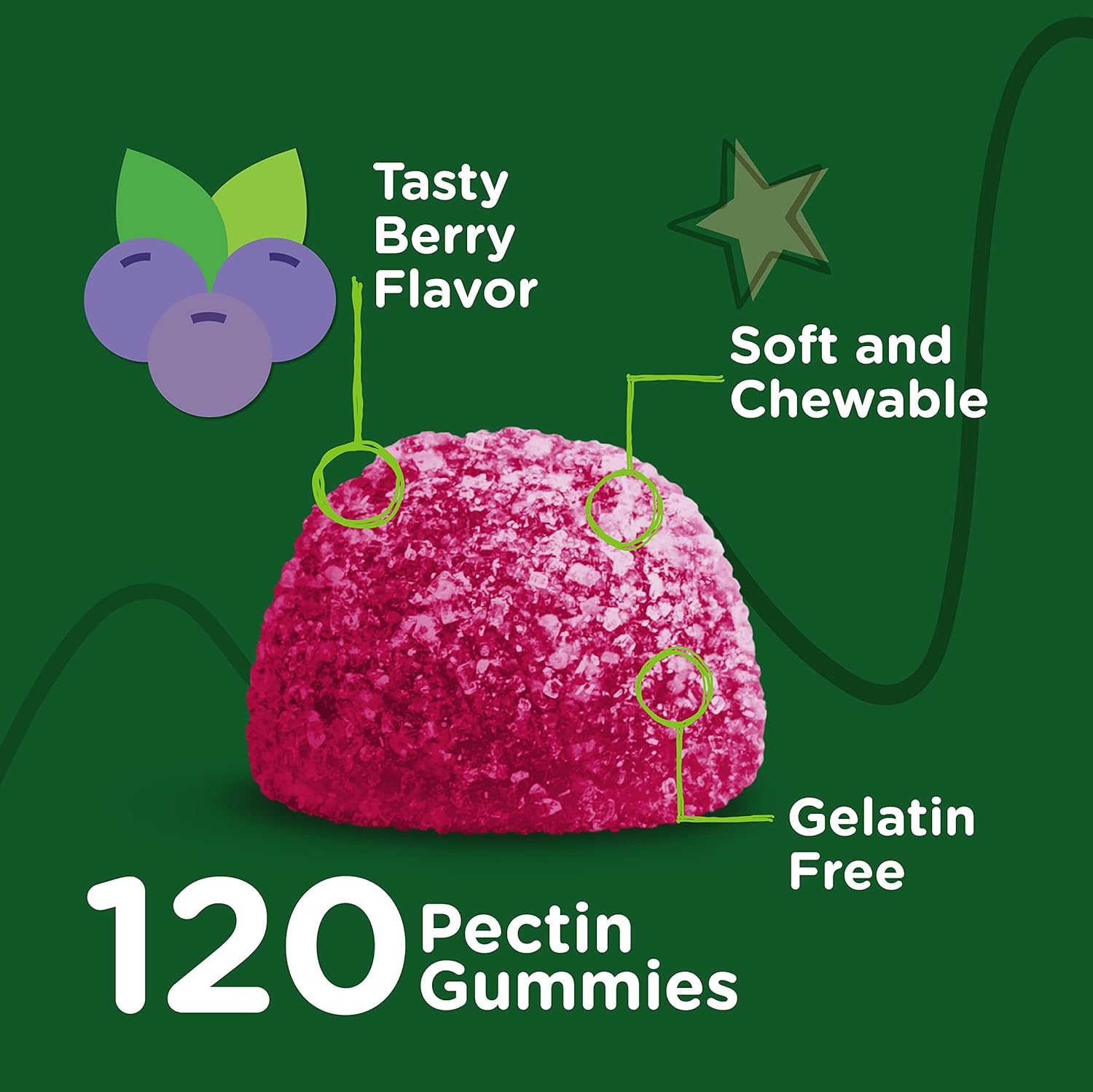 Viteey Zinc for Kids Gummies, 25mg - Immune Support for Kids & Teens - Powerful Natural Antioxidant, Kids Zinc Vitamin Supplement - Vegan, Gelatin Free, Gluten Free - Tasty Chewable Berry Flavor Gummy