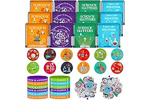 Sureio 86 Pcs Scientific Party Favors for The Science Nerd