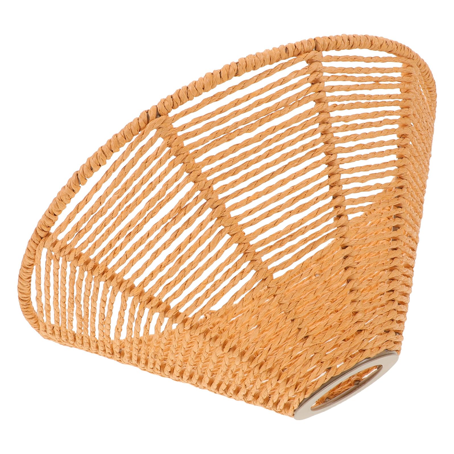 Mikikit Paralume in Corda di Carta per Lampada da Tavolo Paralume Boho Intrecciato Mano Coprilampada Vintage in Corda di Carta per Illuminazione da Camera da Letto o Soggiorno