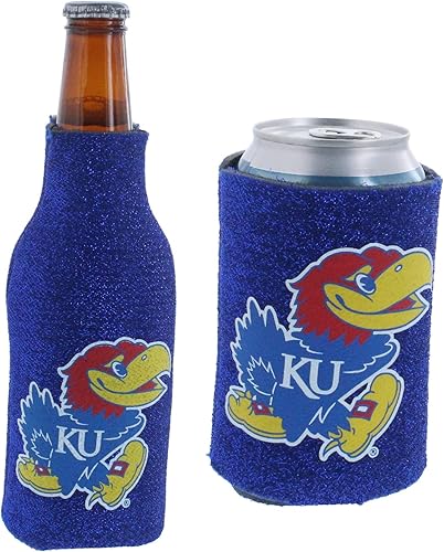 Miniatura 134 de Set de refrigeración y aislamiento de latas y botellas con el logo de NCAA en color del equipo de la universidad Escudo/Logo del estado