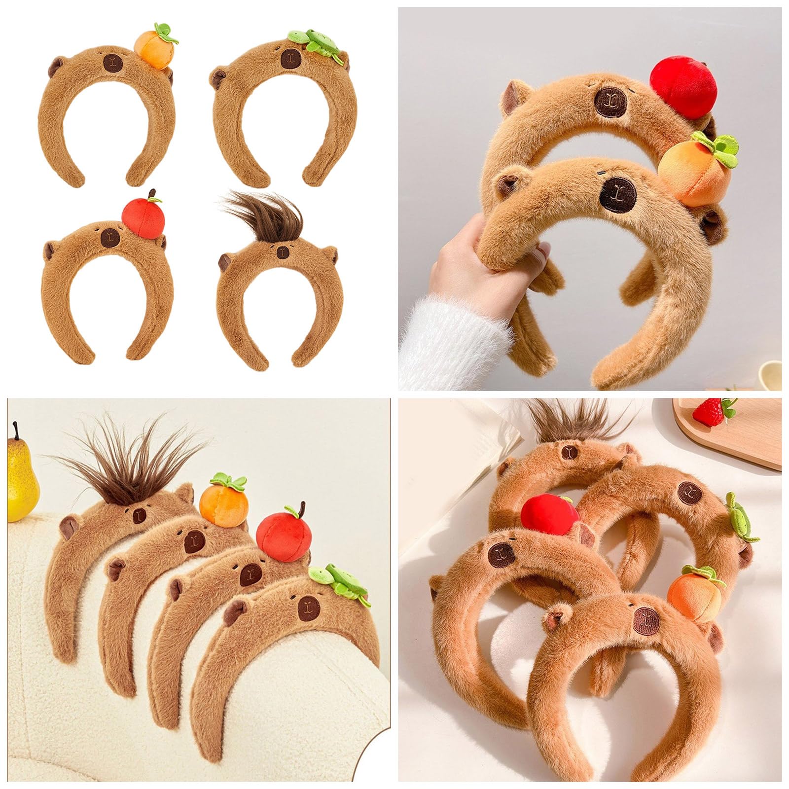 Pince À Cheveux En Peluche Pour Femmes Pince À Cheveux En Fausse