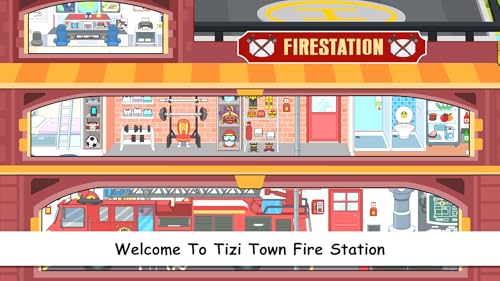 Minha Cidade Tizi: Jogos de Corpo de bombeiros - Mundo dos caminhões de bombeiros & bombeiros
