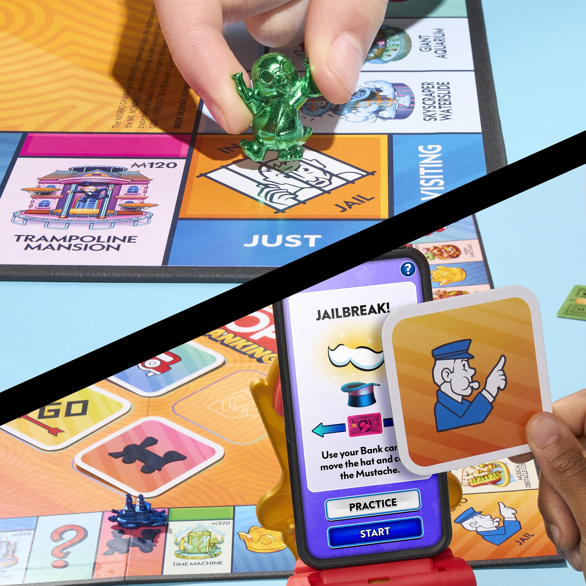 Monopoly Appli bancaire, Jeu de Plateau - Anglais