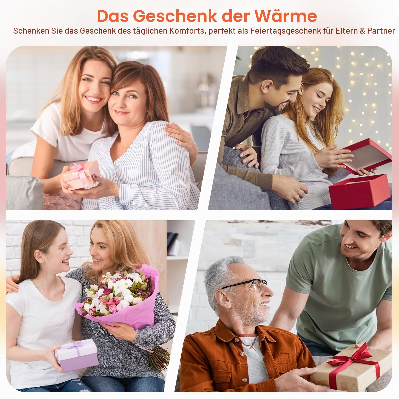 42" x 16" Rotlichtmatte für den Körper, 420 LEDs, Infrarot Lichtpad mit Zwei Wellenlängen (660 nm & 850 nm) für Rücken, Schultern und Bauch, Hochwertiges Leder, 9 Timer und 5 Helligkeitsstufen, 3 Modi