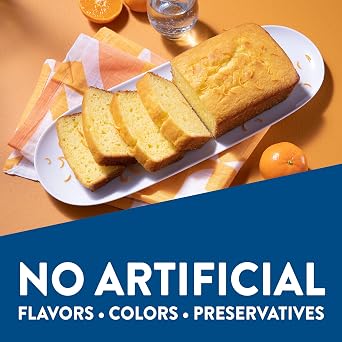 Krusteaz Vanilla Pound Cake Mix, Baking Mix, Includes a Sweet Glaze Mix, No Artificial Flavors, No Artificial Colors, and No Artificial Preservatives, Kosher Certified, 16.5-ounce Boxes (Pack of 12)