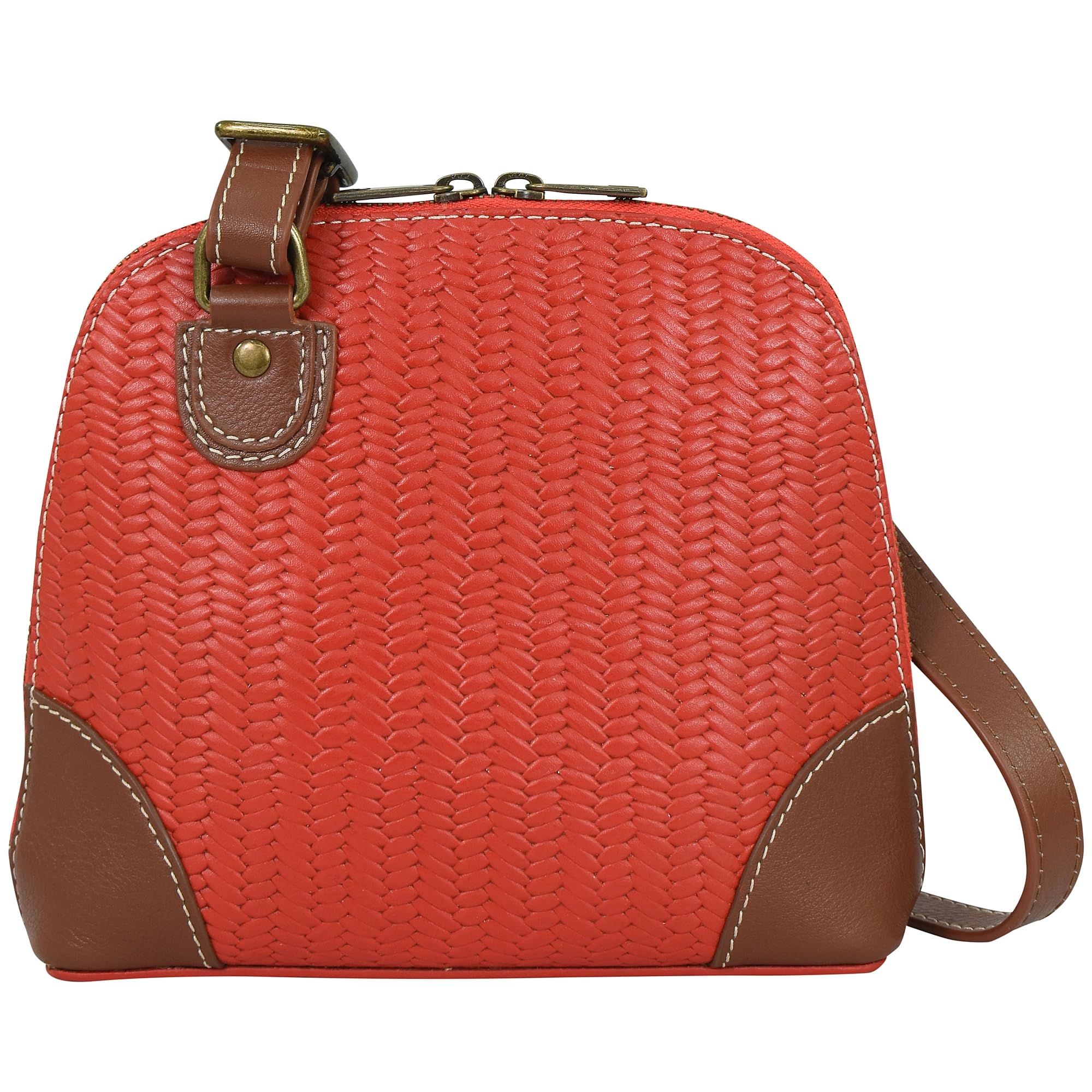 Anna by Anuschka Leather Small Multi Compartment Zip-Around Organizer