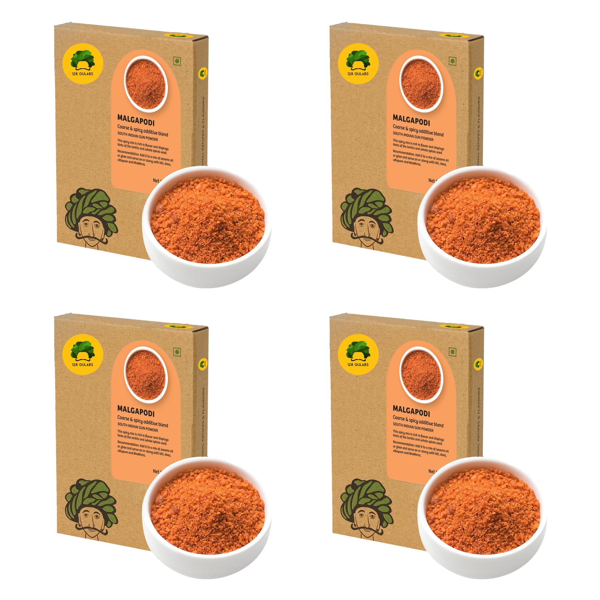 Gulabs Malgapodi (Pack of 4, 100g Each) (B08JZ9MJYD) Amazon Price History, Amazon Price Tracker