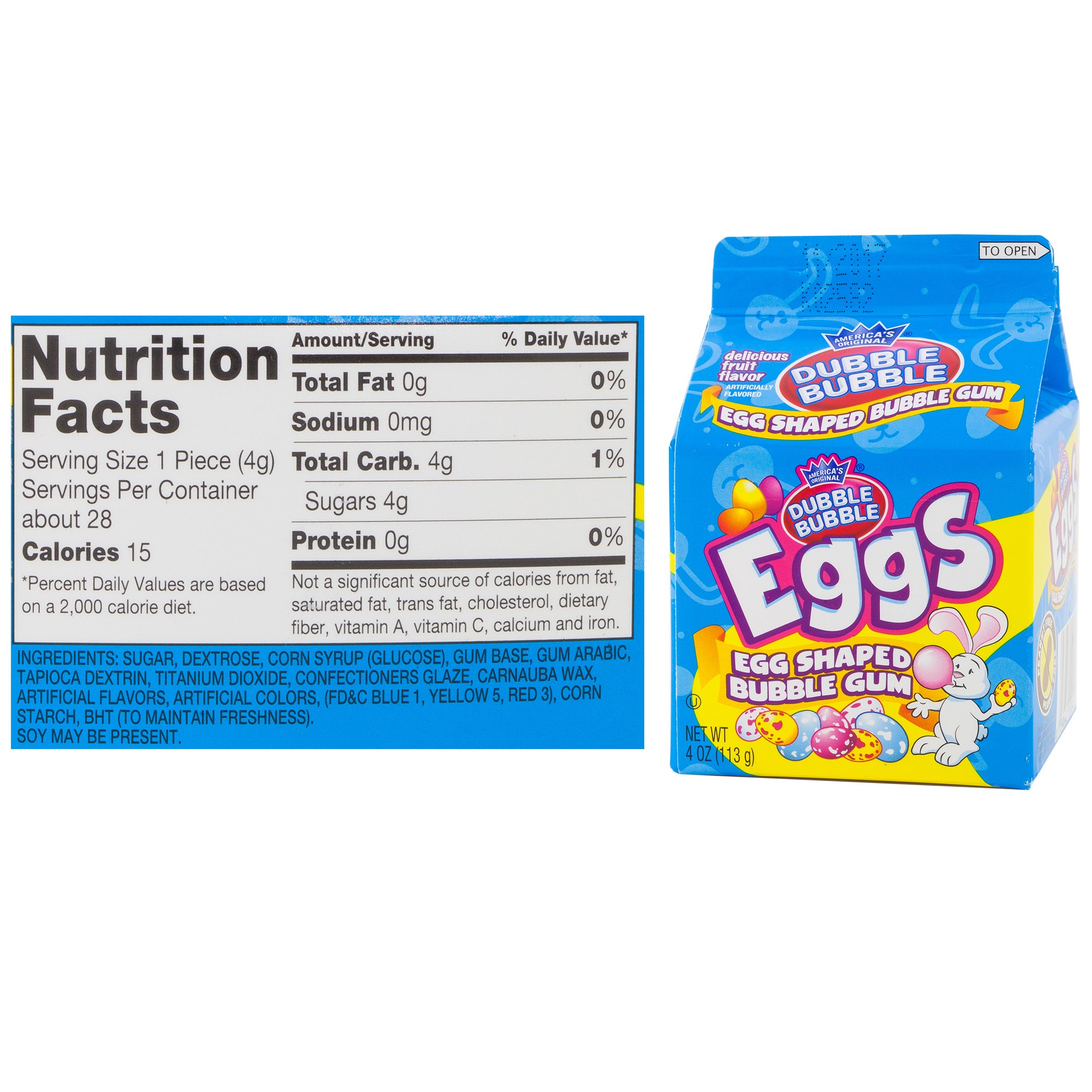 Buy Dubble Bubble Egg Shaped Bubble Gums, Whoppers Mini Robin Eggs
