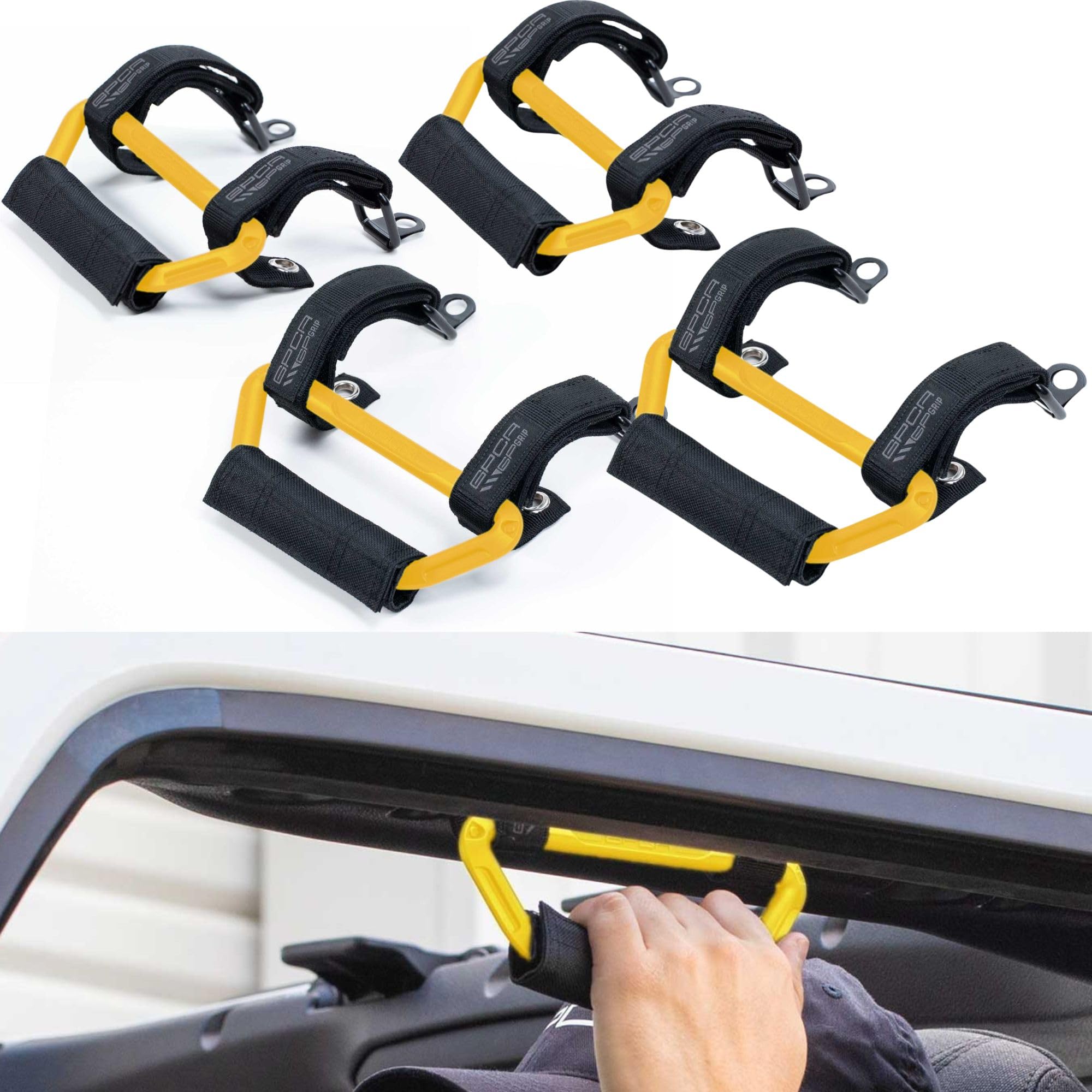 GPCA GP Grip Air Grab Handles, Jeep Wrangler JL/JT/4xe, 2024+