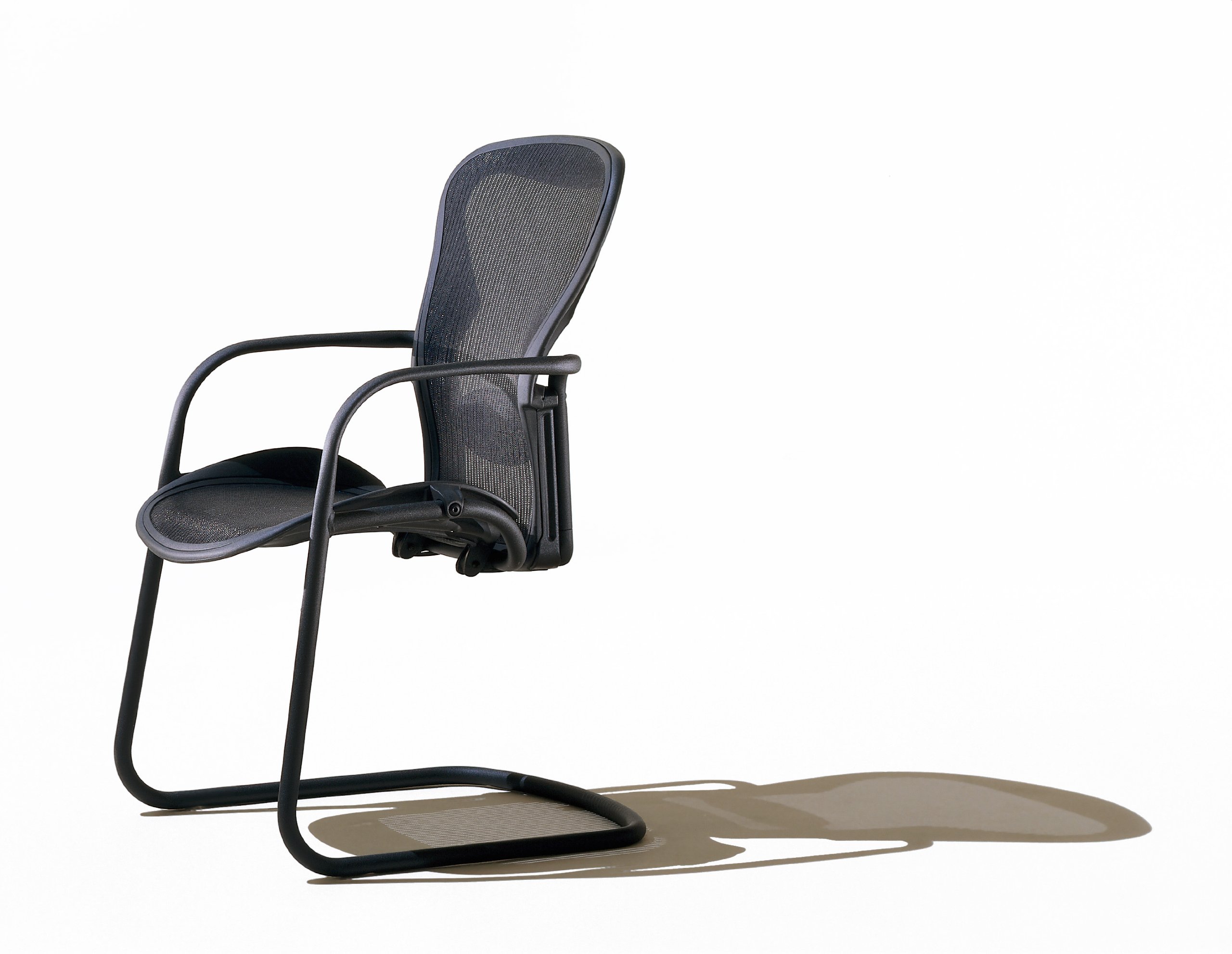 Side Chair Aeron Graphite by Herman Miller
