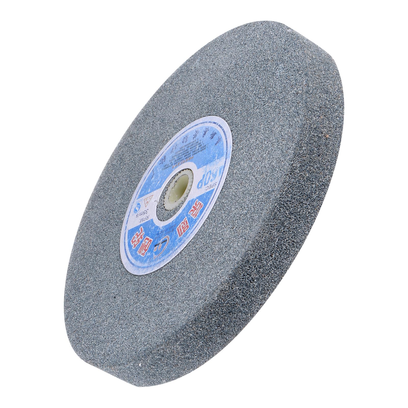 QUARKZMAN Schleifbockscheibe 150 x 12.7 x 20 mm, 60 Körnungen Braune Korund-Bank-Schleifscheiben für Kohlenstoffstahl, legierten Stahl