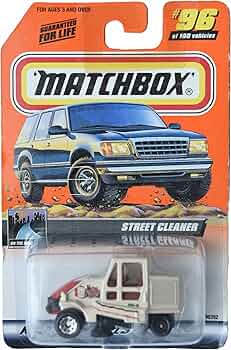 Amazon.com: Matchbox Street Cleaner Truck, Series 20 #96 : Arts
