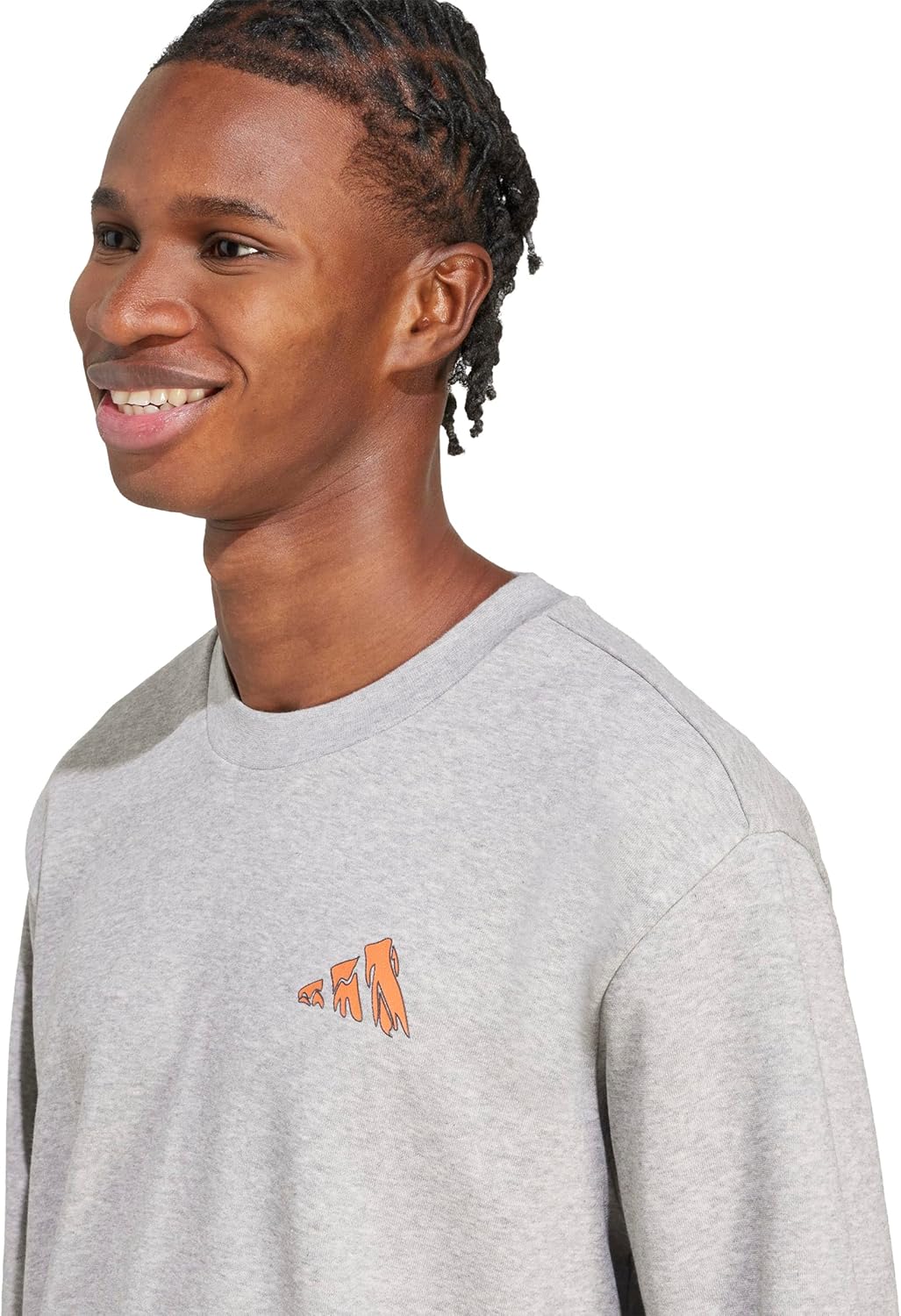 adidas Men's Doodle Hunt Hike Graphic Sweatshirt - Image 5
