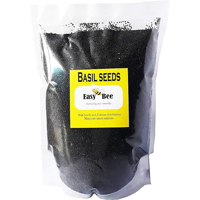 Buy EasyBee Basil Seeds for Weight Loss 900g Sabja Seeds Tukmaria
