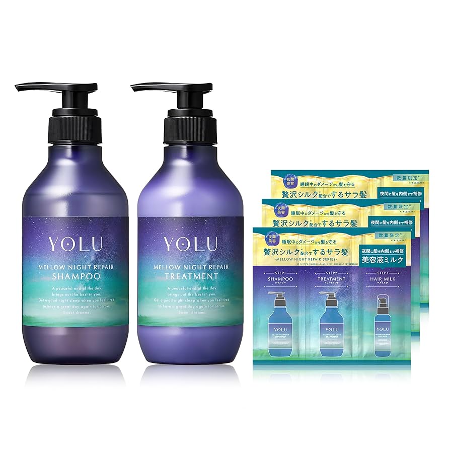 ⭐︎新品未使用⭐︎YOLU ヨル シャンプー　トリートメント　37点セット セット】YOLU ヨル ディープナイトリペア シャンプー