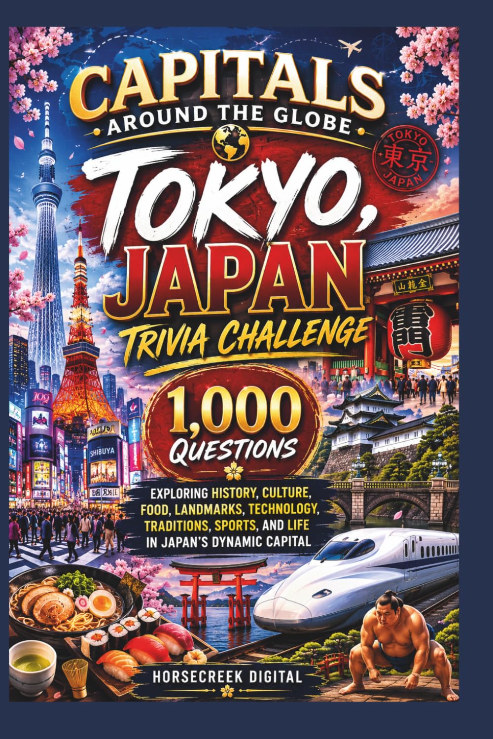 Capitals Around the Globe: Tokyo, Japan Trivia Challenge: 1,000 Questions Exploring History, Culture, Food, Landmarks, Technology, Traditions, Sports, and Life in Japan's Dynamic Capital