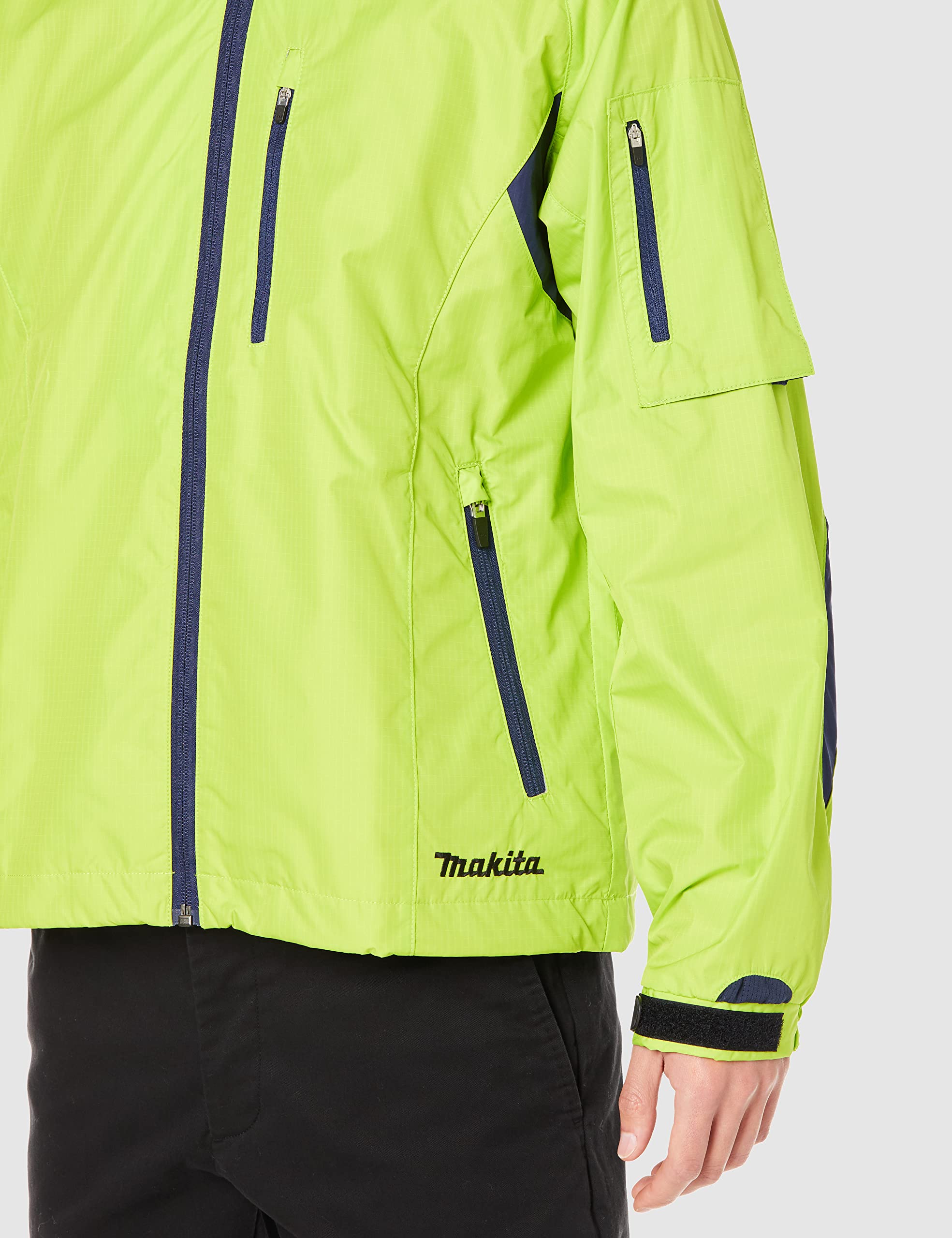 Amazon.co.jp: マキタ(Makita) 充電式ファンジャケットLサイズ 立ち襟