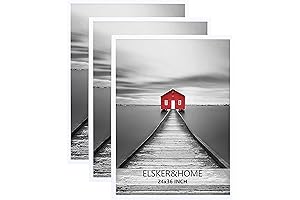 ELSKER&HOME 24x36 White Frame: Elevate Your Wall Art