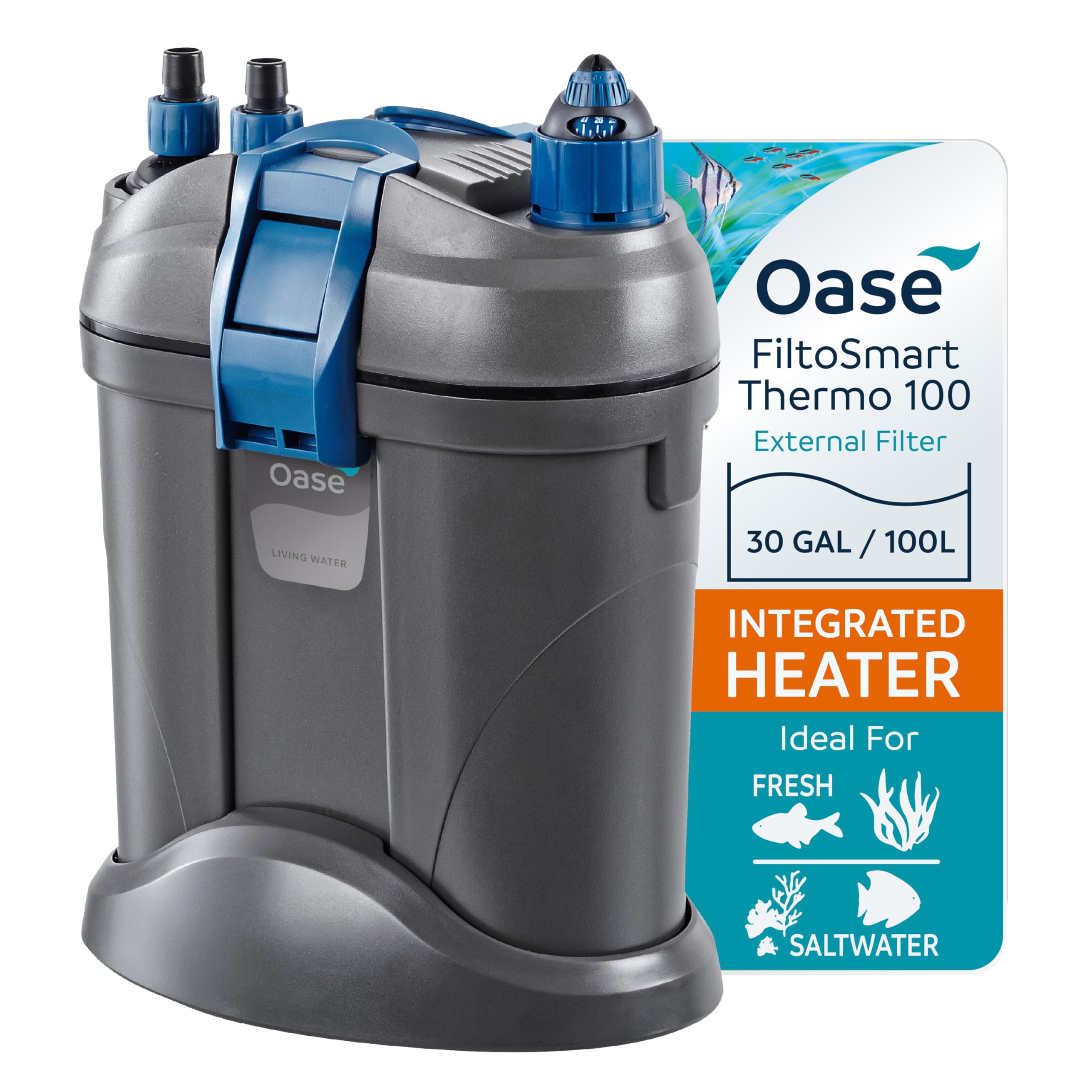 Amazon.com : OASE Indoor Aquatics Filtosmart Thermo 100, Black