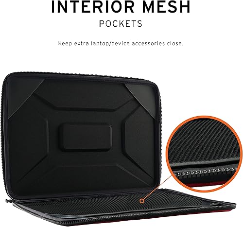 Miniatura 4 de Urbano Armor Gear UAG - Funda pequeña para dispositivos 8-11-ich Magma resistente al agua, resistente al agua, delgada, segura para portátiles y