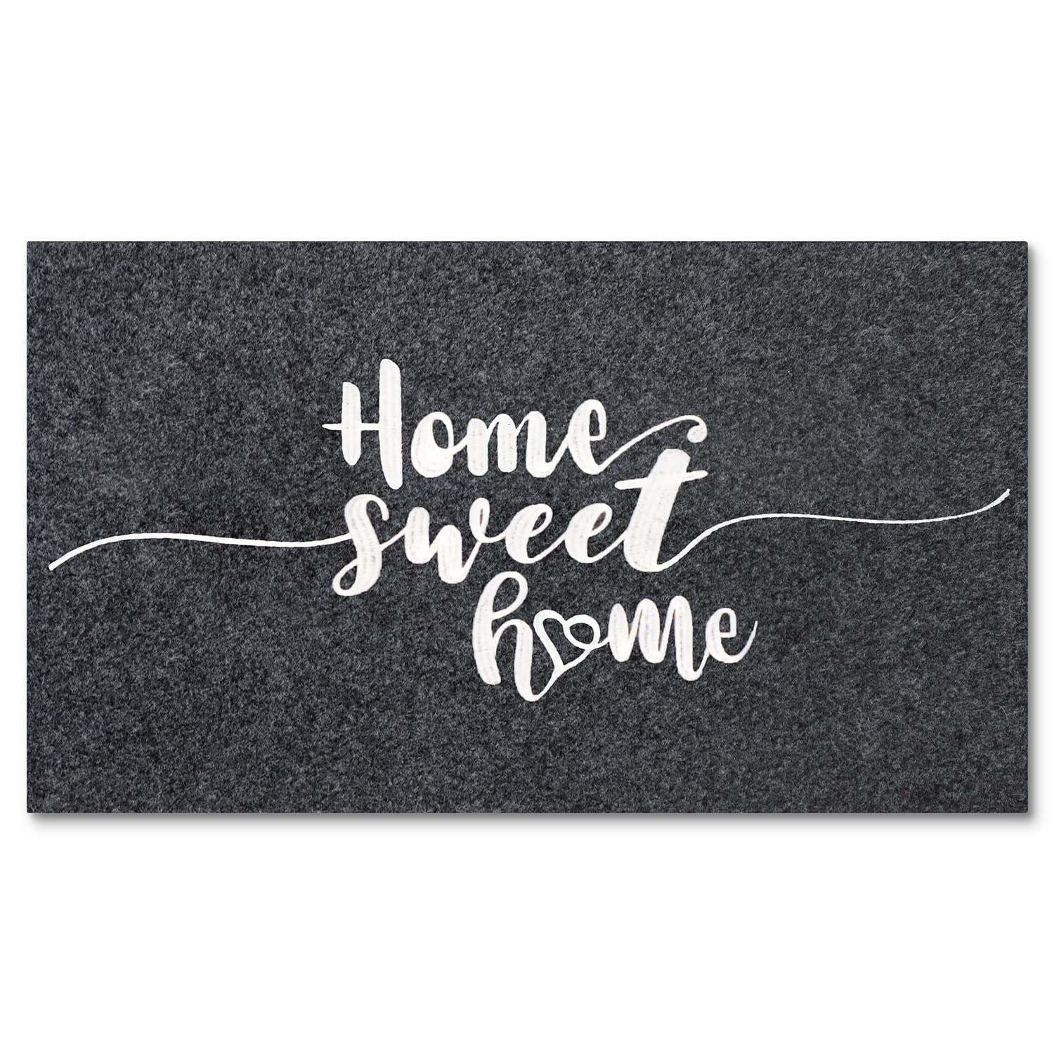 Front Door Mats Home Welcome Mats Outdoor Mats Indoor for Home Mat Entryway Non-Slip Durable Front Welcome Mat Doormat Outside Entry Yard Floor Patio (18''x28'',Grey)