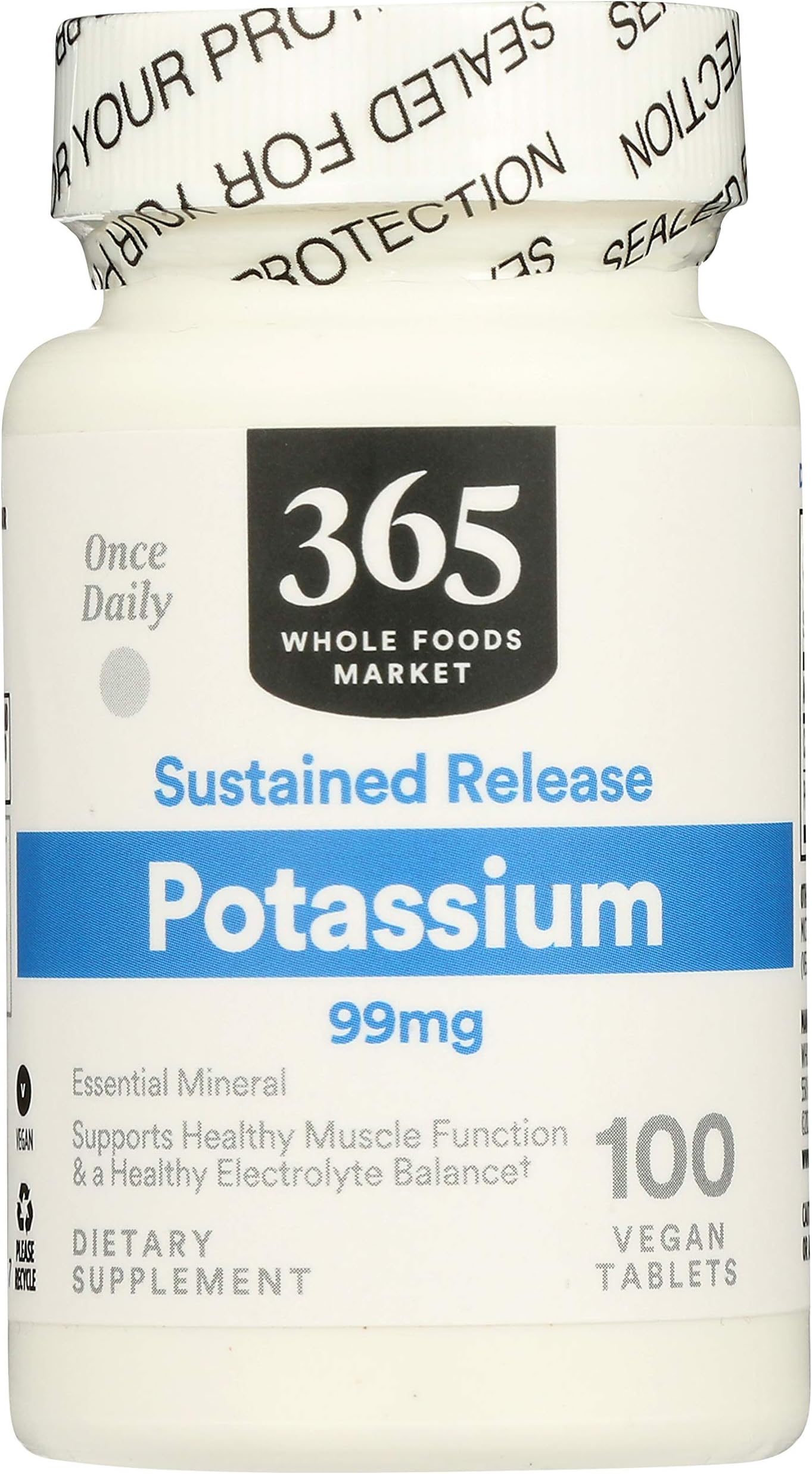 Solgar Potassium 250 Tablets Nerve & Muscle Health