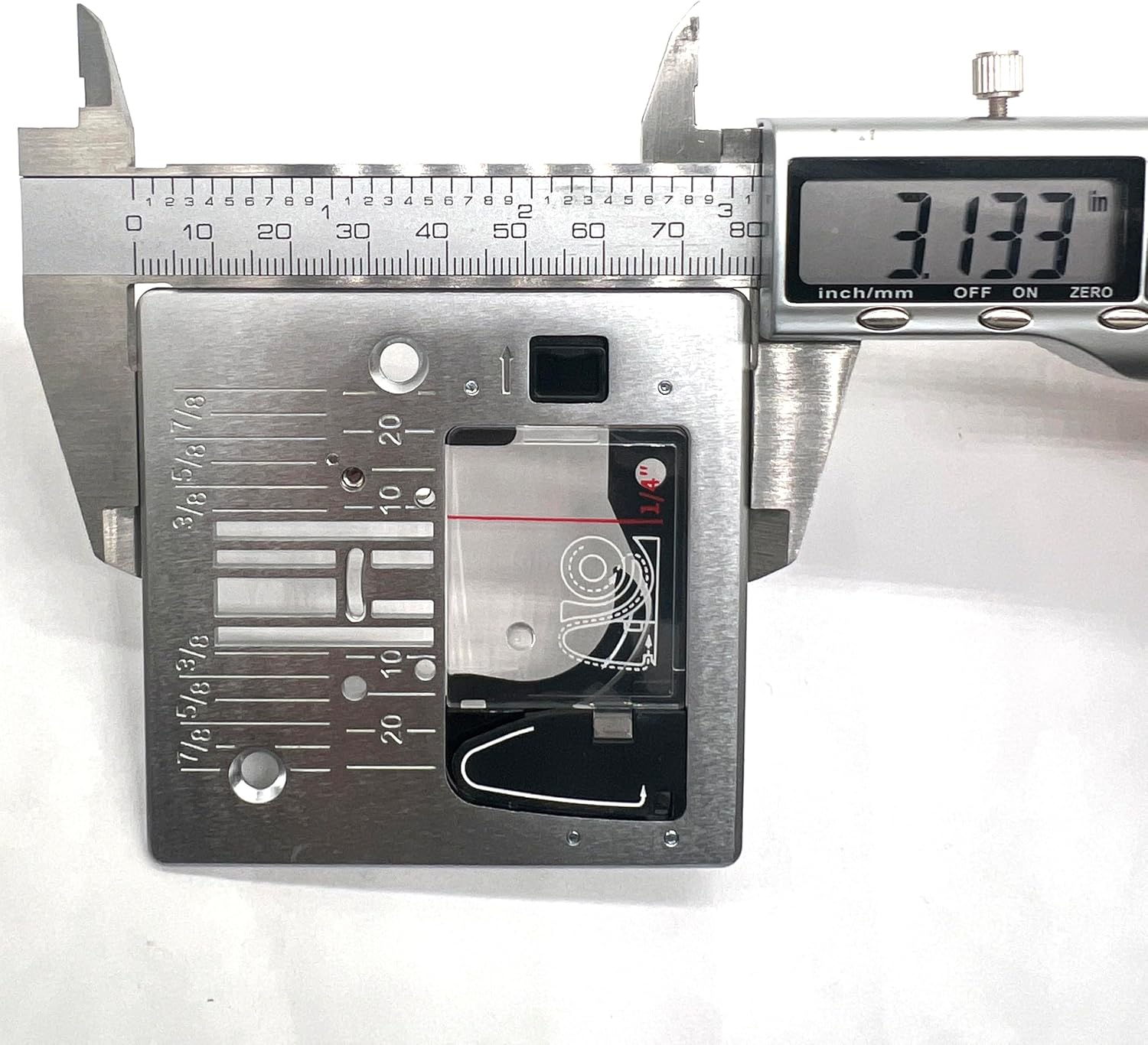 LNKA Sewing Needle Plate Zigzag and Bobbin Cover Plate 68003669 Compatible with Singer 6805 6705 6605 7640 Sewing Machine