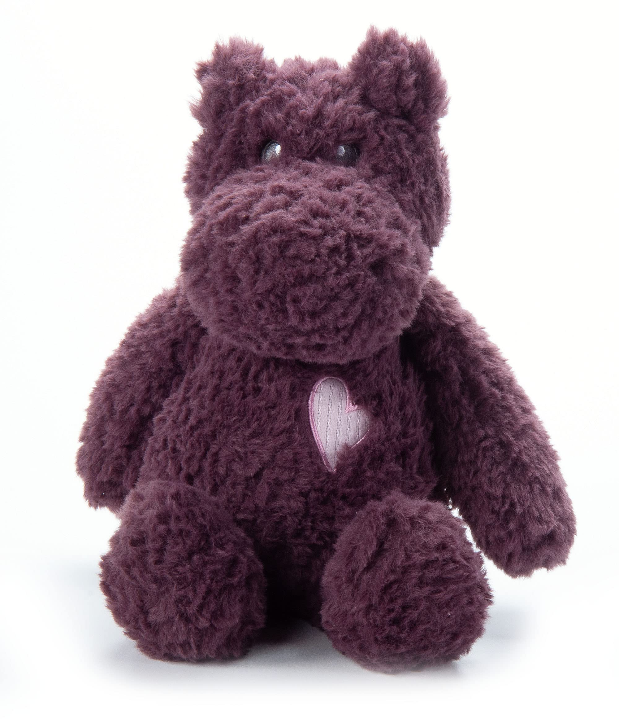 The Petting ZooHippo Stuffed Animal Plushie, Gifts for Kids, Snuggle Palz Animals, Plum Hippo Plush Toy 14 Inches