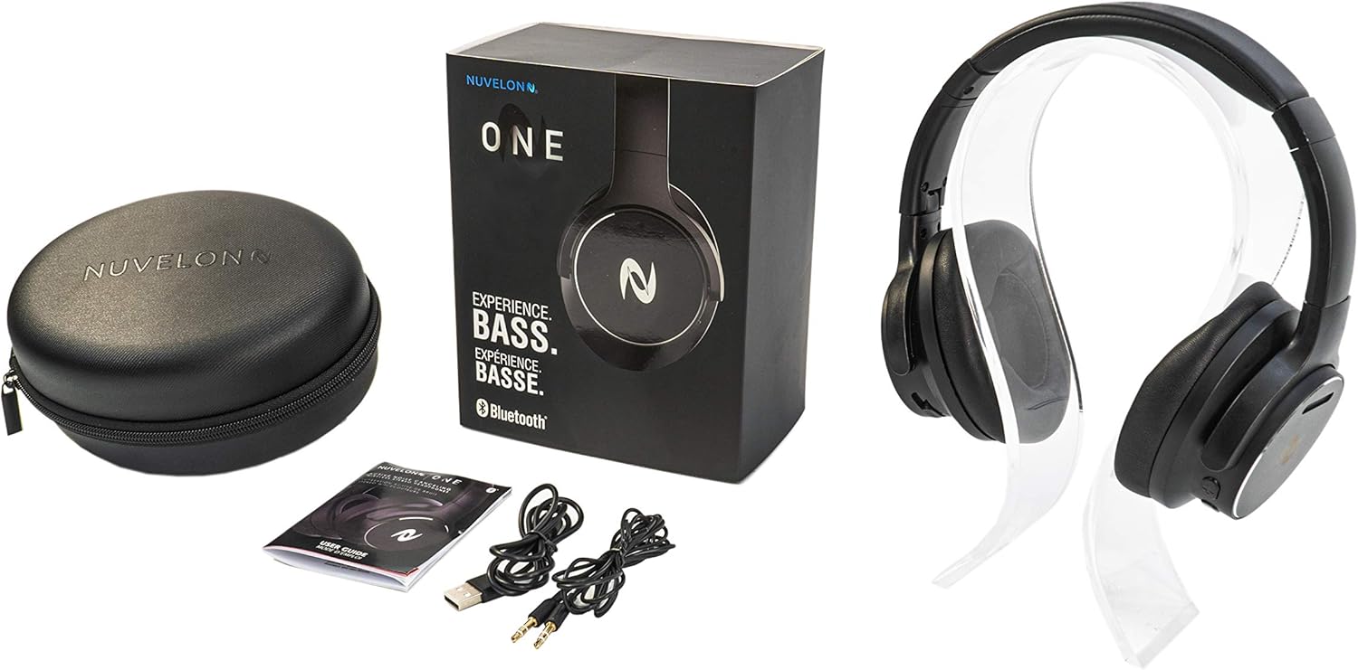 Chеареѕt 🛒 Nuvelon ONE Active Noise Canceling Headphones with Adjustable Bass, Wireless Over-Ear Bluetooth Headphones Prоduсt Dеаl Nuvelon ONE Active Noise Canceling Headphones with Adjustable Bass, Wireless Over-Ear Bluetooth Headphones
