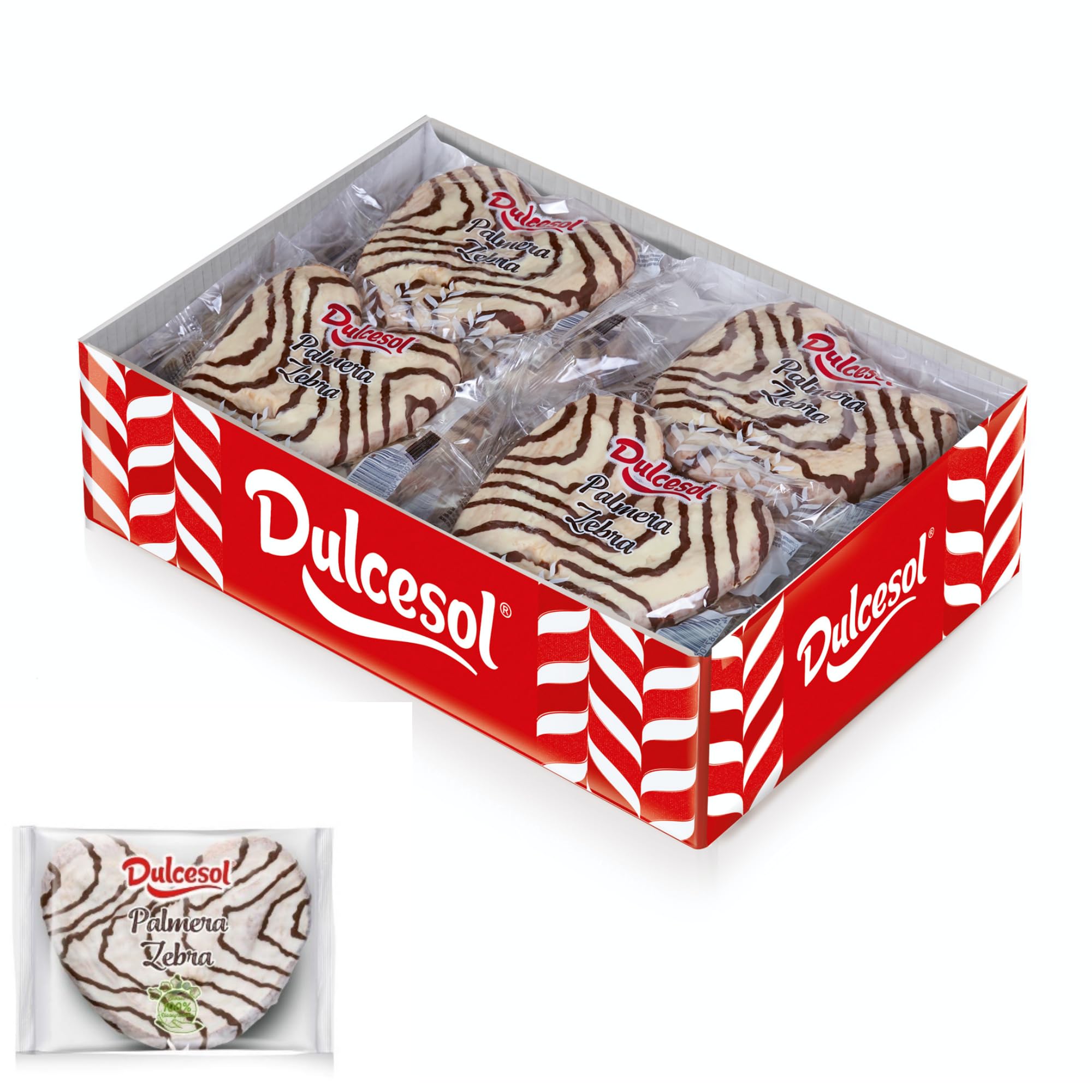 Tartas de Manzanas Dulcesol - Caja 2 kg - 28 Unidades de Tarta de Manzana.