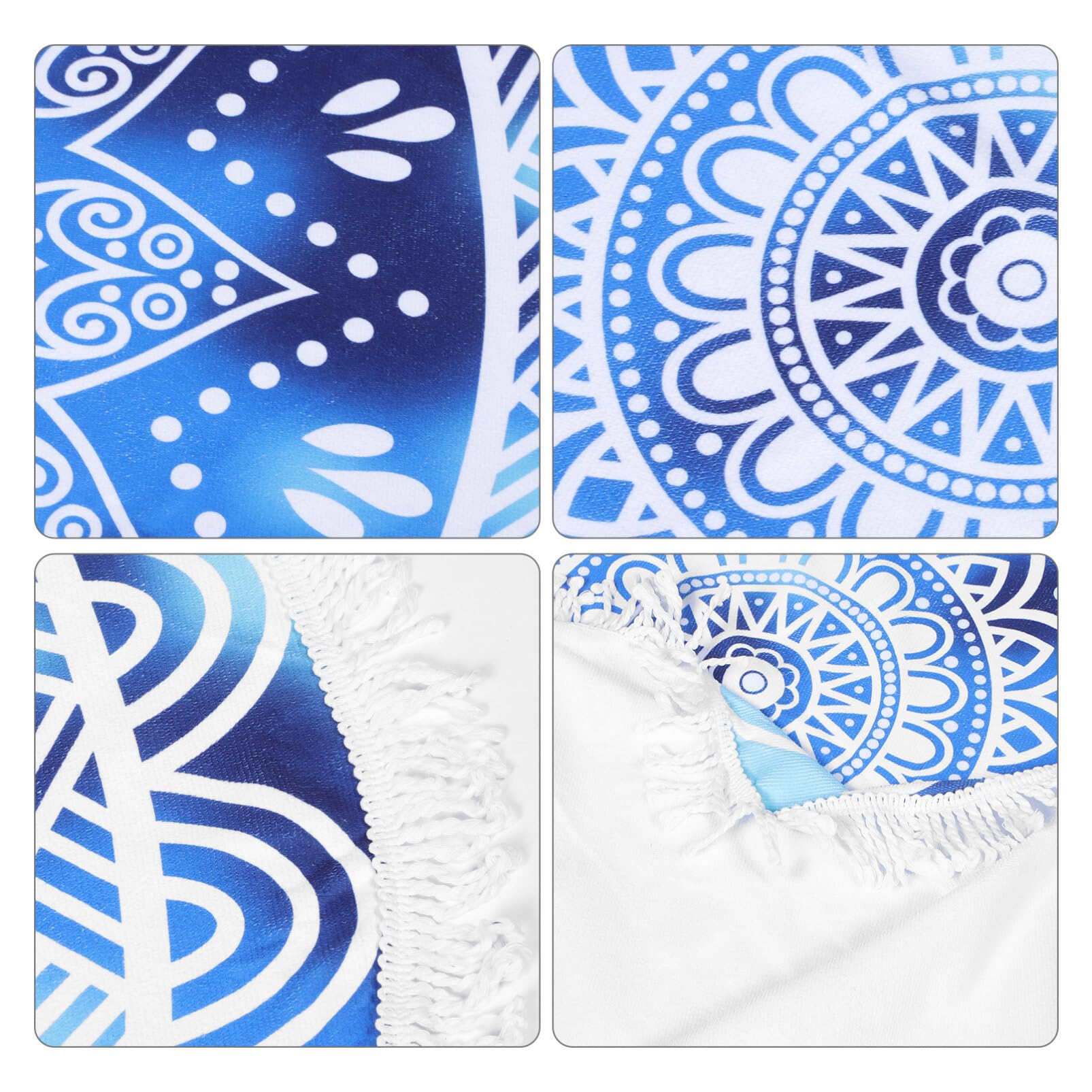BESPORTBLE Serviette De Plage à Séchage Rapide Serviette De Plage Format Confortable pour Bain Et Piscine