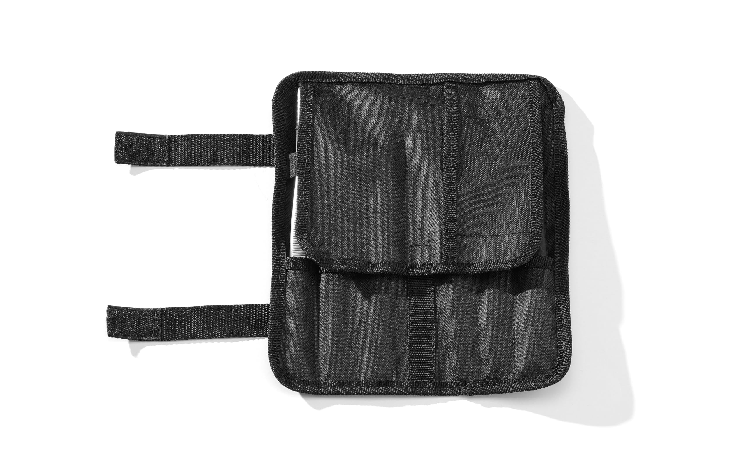 HENDI Emplatar Chef Kit, Juego de Herramientas de emplatado y Decorado culinario, 6 Piezas: Pinzas-cucharas-espátula, Incl. Estuche, Acero Inoxidable Satinado, Plata, poliéster, PP