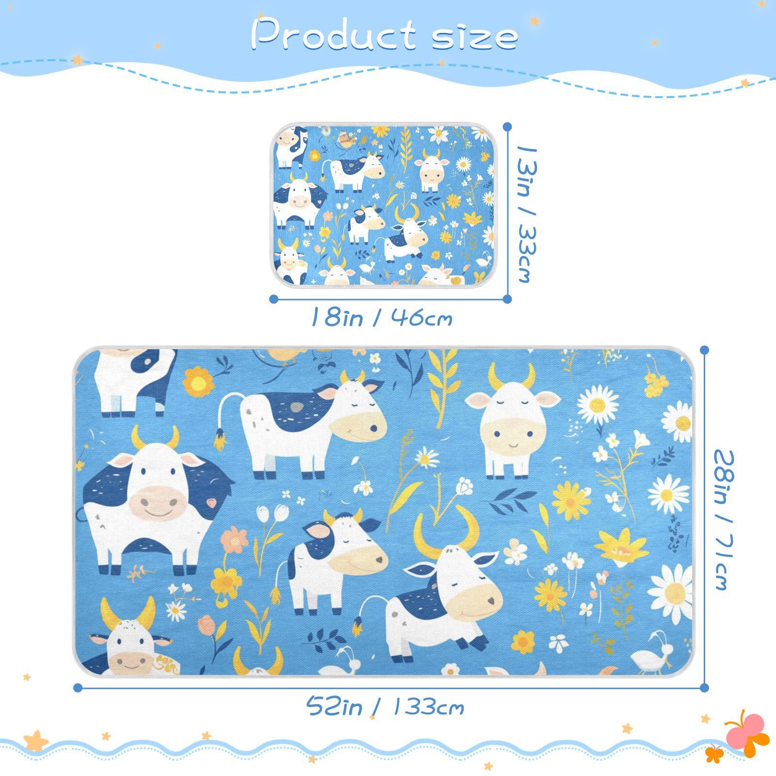 Cooling Baby Bed Mattress Protector 28