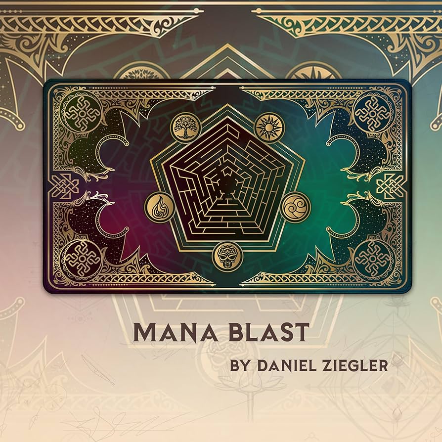 Amazon | Paramint Mana Blast - MTG プレイマット - マジック:ザ Amazon | Paramint Mana Blast - MTG プレイマット - マジック:ザ