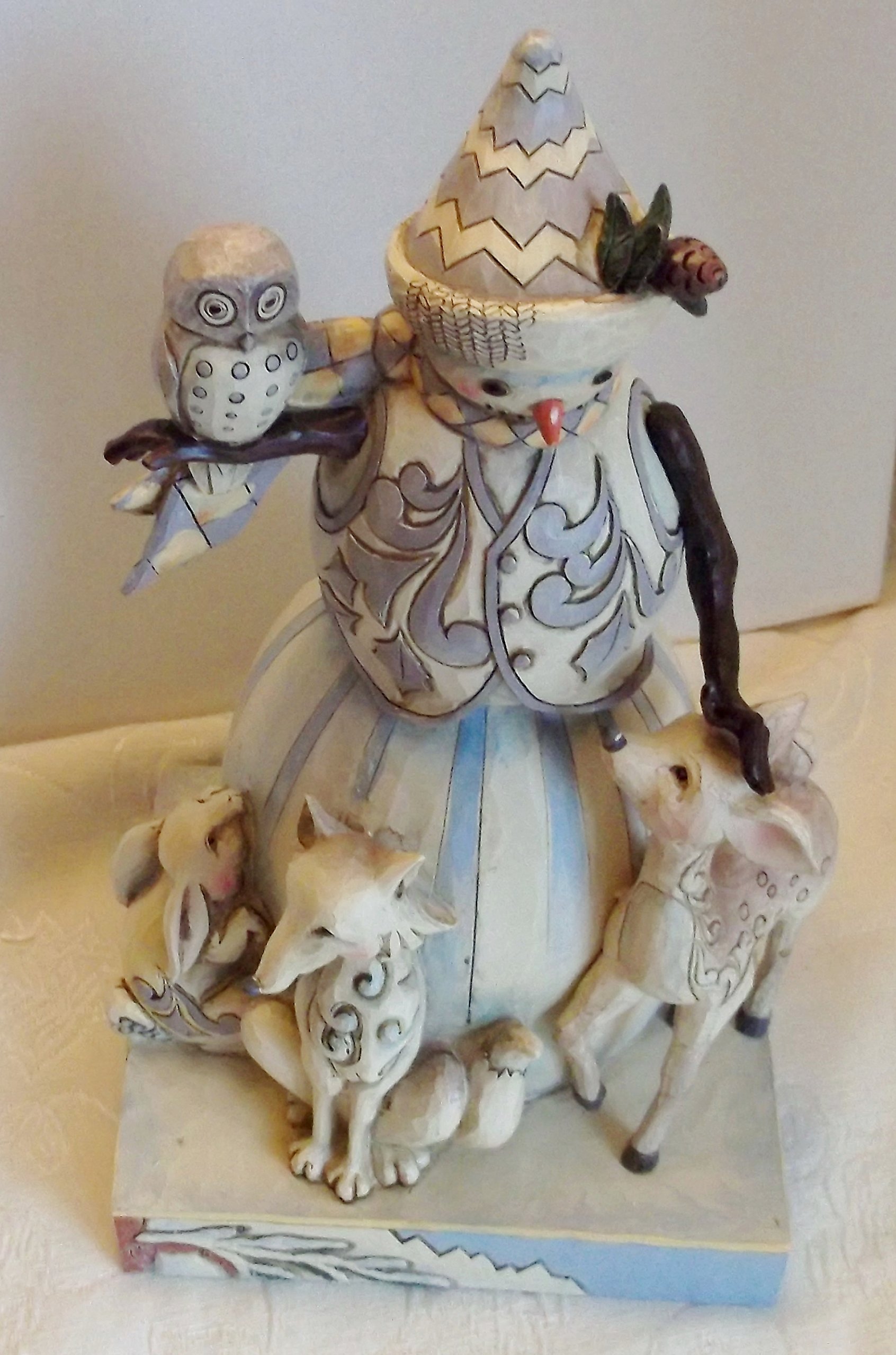 Amazon.co.jp: Jim Shore ハートウッド クリーク ホワイト ウッド