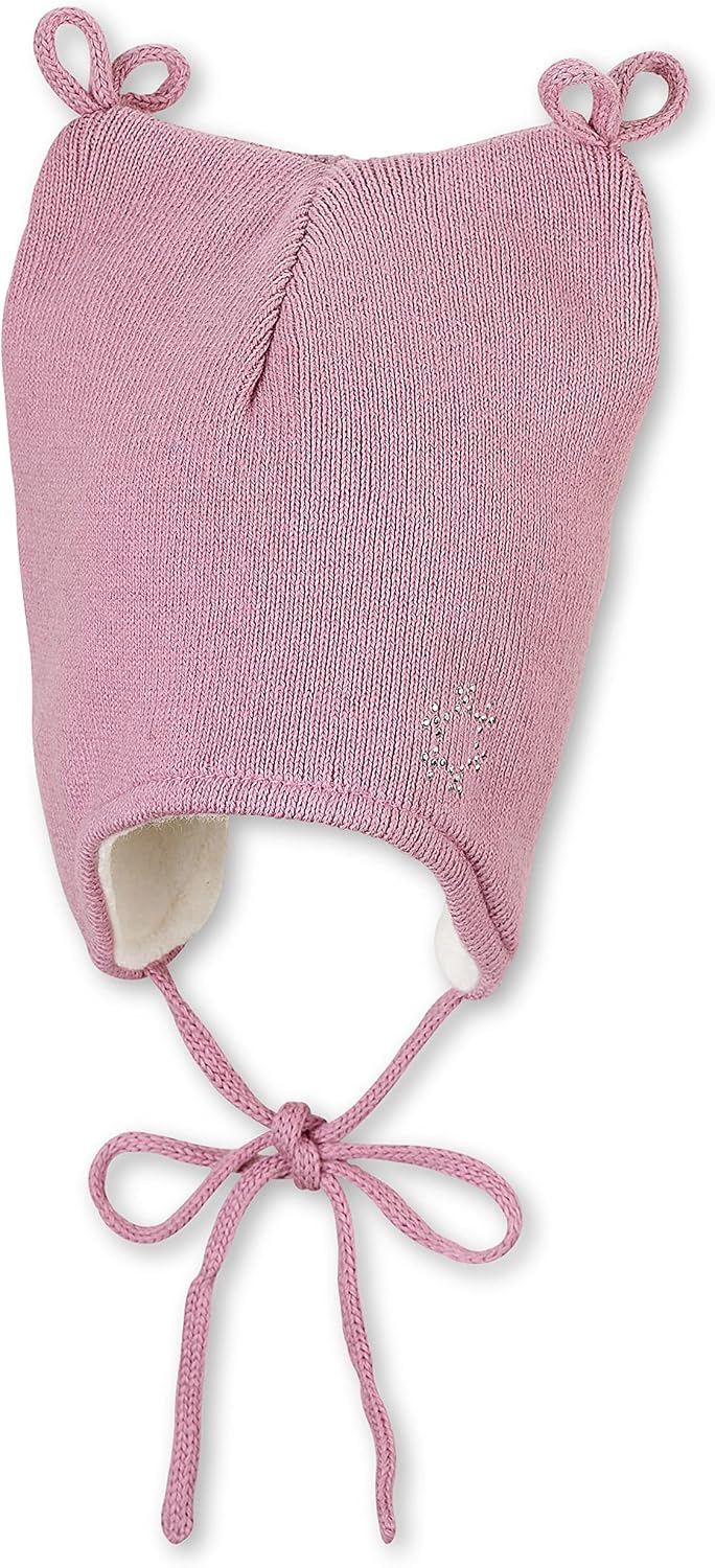 Sterntaler Strickmütze Strass, Hat Girls, Pink,, pink